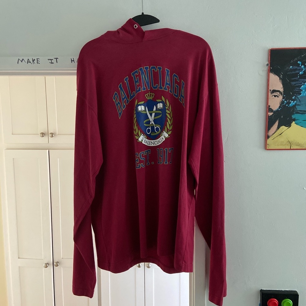 Balenciaga student jacket
